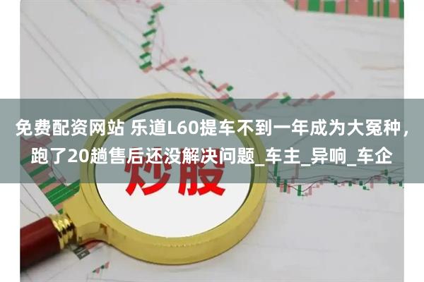 免费配资网站 乐道L60提车不到一年成为大冤种，跑了20趟售后还没解决问题_车主_异响_车企